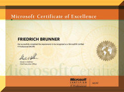 Microsoft Certified Informations Technology Professional (MCITP)