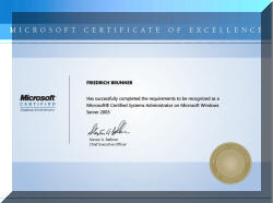 MicrosoftCertifiedSystemAdministrator (MCSA) Windows Server 2003